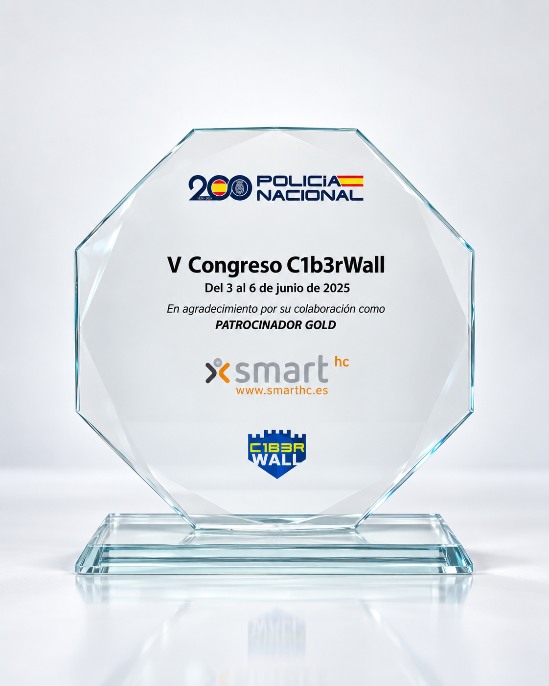 Gold Sponsor · V Congreso C1b3rWall 2025 - SmartHC